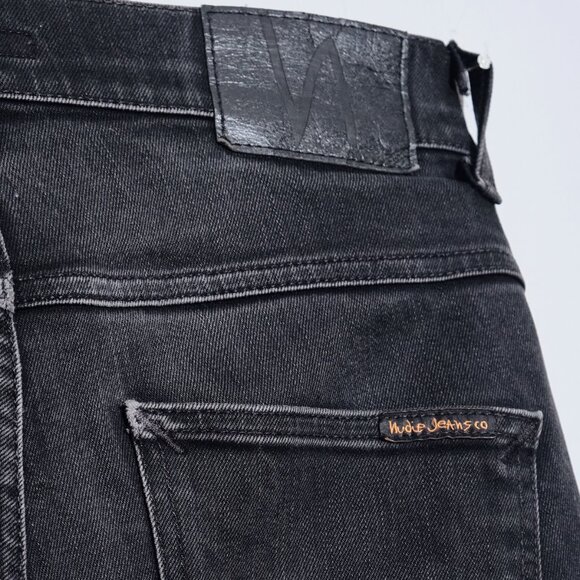 Nudie Jeans - Slim Straight - Black - Size 32x30 Mens - Picture 6 of 6